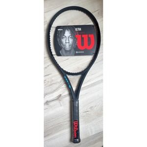 WILSON ULTRA 100  CV COUNTERVAIL 2017 ENNIS RACQUET 4 1/4  BRAND NEW